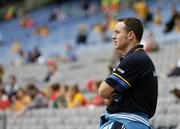 13 August 2006; Tipperary senior hurler Eoin Kelly watches the match. All-Ireland Minor Hurling Championship, Semi-Final, Kilkenny v Tipperary, Croke Park, Dublin. Picture credit; Damien Eagers / SPORTSFILE