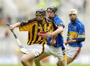 13 August 2006; David Langton, Kilkenny, in action against Thomas McGrath, Tipperary. All-Ireland Minor Hurling Championship, Semi-Final, Kilkenny v Tipperary, Croke Park, Dublin. Picture credit; Damien Eagers / SPORTSFILE