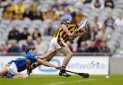 13 August 2006; Naoise Waldron, Kilkenny, in action against John O'Keeffe,Tipperary. All-Ireland Minor Hurling Championship, Semi-Final, Kilkenny v Tipperary, Croke Park, Dublin. Picture credit; Damien Eagers / SPORTSFILE