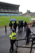 15 August 2006; Members of the Gardai look on during Republic of Ireland squad training. Lansdowne Road, Dublin. Picture credit; David Maher / SPORTSFILE