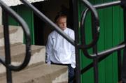 15 August 2006; Damien Duff, Republic of Ireland, who did not take part during squad training. Lansdowne Road, Dublin. Picture credit; David Maher / SPORTSFILE