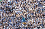 12 August 2006; Dublin supporters cheer on their side during the game. Bank of Ireland All-Ireland Senior Football Championship, Quarter-Final, Dublin v Westmeath, Croke Park, Dublin. Picture credit; Ray McManus / SPORTSFILE
