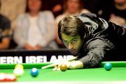 19 August 2006; Ronnie O'Sullivan in action during Northern Ireland Trophy. Ronnie O'Sullivan v Dominic Dale. Northern Ireland trophy, semi final, World Snooker, Waterfront Hall, Belfast. Picture credit; Oliver McVeigh  / SPORTSFILE