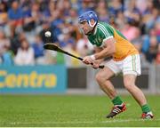 12 July 2014; Brian Carroll, Offaly. GAA Hurling All-Ireland Senior Championship Round 2, Tipperary v Offaly. O'Moore Park, Portlaoise, Co. Laois. Picture credit: Piaras Ó Mídheach / SPORTSFILE