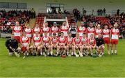13 July 2014; The Derry squad. Ulster GAA Hurling Senior Championship Final, Antrim v Derry, Owenbeg, Derry. Picture credit: Oliver McVeigh / SPORTSFILE