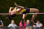 13 July 2014; Ciara Deely from Kilkenny City Harriers AC. who won the girls under-15 high jump. GloHealth Juvenile Track and Field Championships, Tullamore Harriers AC, Tullamore, Co. Offaly. Picture credit: Matt Browne / SPORTSFILE