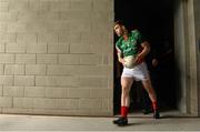 13 July 2014; Seamus O'Shea, Mayo, walks out from the team dressing room. Connacht GAA Football Senior Championship Final, Mayo v Galway, Elverys MacHale Park, Castlebar, Co. Mayo. Picture credit: David Maher / SPORTSFILE