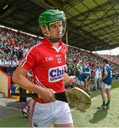 13 July 2014; Seamus Harnedy, Cork, makes his way out for the start of the second half. Munster GAA Hurling Senior Championship Final, Cork v Limerick, Pairc Uí Chaoimh, Cork. Picture credit: Diarmuid Greene / SPORTSFILE