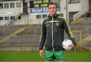 15 July 2014; Luke Keaney, Donegal, in attendance at an Ulster Senior Football Championship Final press conference.  St Tiernach's Park, Clones, Co. Monaghan. Picture credit: Oliver McVeigh / SPORTSFILE