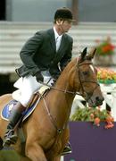 10 August 2006; Edward Doyle, aboard Effective, in action during the Power and Speed International Competition. Failte Ireland Dublin Horse Show, RDS Main Arena, RDS, Dublin. Picture credit; Matt Browne / SPORTSFILE