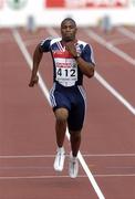 7 August 2006; Darren Campbell, Great Britain. SPAR European Athletics Championships, Ullevi Stadium, Gothenburg, Sweden. Picture credit; Brendan Moran / SPORTSFILE
