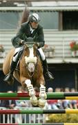 10 August 2006; Paul O'Shea, aboard The Patriot, in action during the Power and Speed International Competition. Failte Ireland Dublin Horse Show, RDS Main Arena, RDS, Dublin. Picture credit; Matt Browne / SPORTSFILE