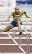 7 August 2006; Carolina Kluft, Sweden. SPAR European Athletics Championships, Ullevi Stadium, Gothenburg, Sweden. Picture credit; Brendan Moran / SPORTSFILE