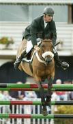 10 August 2006; David Quigley, aboard Ashdale Futuro, in action during the Power and Speed International Competition. Failte Ireland Dublin Horse Show, RDS Main Arena, RDS, Dublin. Picture credit; Matt Browne / SPORTSFILE