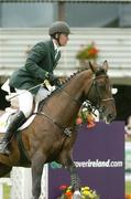 10 August 2006; Clem McMahon, aboard Hermes de Reve, in action during the Power and Speed International Competition. Failte Ireland Dublin Horse Show, RDS Main Arena, RDS, Dublin. Picture credit; Matt Browne / SPORTSFILE