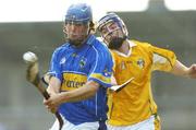 19 August 2006; Niall Teenan, Tipperary, in action against Randal MacDonnell, Antrim. Erin All-Ireland U21 Hurling Championship Semi-Final, Tipperary v Antrim, Parnell Park, Dublin. Picture credit; Ray Lohan / SPORTSFILE