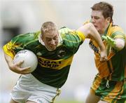 20 August 2006; Paddy Curran, Kerry, in action against Shane Boyle, Donegal. ESB All-Ireland Minor Football Championship Semi-Final, Kerry v Donegal, Croke Park, Dublin. Picture credit: Brian Lawless / SPORTSFILE