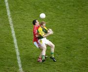 20 August 2006; Colm Cooper, Kerry, is tackled by Cork corner-back Kieran O'Connor near the end of the game. Bank of Ireland All-Ireland Senior Football Championship Semi-Final, Kerry v Cork, Croke Park, Dublin. Picture credit: Ray McManus / SPORTSFILE