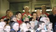 20 August 2006; Billy Morgan, the Cork manager, stands for the National Anthem. Bank of Ireland All-Ireland Senior Football Championship Semi-Final, Kerry v Cork, Croke Park, Dublin. Picture credit: Ray McManus / SPORTSFILE
