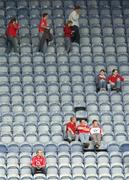 20 August 2006; Cork fans after the match. Bank of Ireland All-Ireland Senior Football Championship Semi-Final, Kerry v Cork, Croke Park, Dublin. Picture credit: Brian Lawless / SPORTSFILE