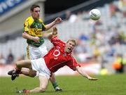 20 August 2006; Anthony Lynch, Cork, in action against Declan O'Sullivan, Kerry. Bank of Ireland All-Ireland Senior Football Championship Semi-Final, Kerry v Cork, Croke Park, Dublin. Picture credit: Brian Lawless / SPORTSFILE