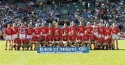 20 August 2006; The Cork squad. Bank of Ireland All-Ireland Senior Football Championship Semi-Final, Kerry v Cork, Croke Park, Dublin. Picture credit: Brendan Moran / SPORTSFILE