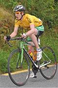 17 July 2014; Race leader Eddie Dunbar, Team Ireland, in action during Stage 3 of the 2014 International Junior Tour of Ireland, Ennis - Ennistimon, Co. Clare. Picture credit: Stephen McMahon / SPORTSFILE