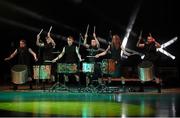 17 July 2014; 'The Hit Machine Drummers' perform during the opening ceremony of the European Powerchair Football Nations Cup. University of Limerick, Limerick. Picture credit: Diarmuid Greene / SPORTSFILE