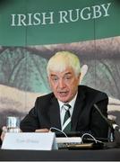 18 July 2014; IRFU Honorary Treasurer Tom Grace in attendance at the IRFU Annual Council Meeting, Aviva Stadium, Lansdowne Road, Dublin. Picture credit: Dáire Brennan / SPORTSFILE