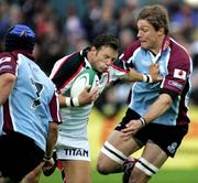 25 August 2006; Bryn Cunningham, Ulster, in action against Jannie Bornman, Earth Titans. Grafton Challenge Cup, Ulster v Earth Titans, Ravenhill Park, Belfast, Co. Antrim. Picture credit: Oliver McVeigh / SPORTSFILE
