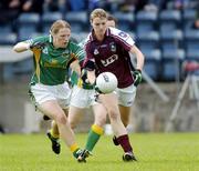 26 August 2006; Annette Clarke, Galway, in action against Louise McKeever, Meath. TG4 Ladies Senior Football Championship Quarter-Final Replay, Galway v Meath, Kingspan Breffni Park, Cavan. Picture credit: Damien Eagers / SPORTSFILE
