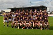 19 July 2014; The Wexford squad. GAA Hurling All Ireland Senior Championship, Round 2, Waterford v Wexford, Nowlan Park, Kilkenny. Picture credit: Ray McManus / SPORTSFILE