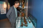 20 July 2014; Mark Dorman, GAA Museum Director, in attendance at the exhibition opening of Hair Hurling Balls: Earliest Artefacts of our National Game at the GAA Museum, Croke Park. The exhibition is on loan from the National Museum of Ireland and will run until April 2015. GAA Museum, Croke Park, Dublin. Picture credit: Barry Cregg / SPORTSFILE