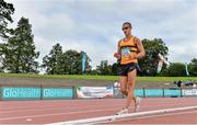 20 July 2014; Alex Wright, Leevale AC, Cork, in action during the Men's 10K Walk Final. GloHealth Senior Track and Field Championships, Morton Stadium, Santry, Co. Dublin. Picture credit: Brendan Moran / SPORTSFILE