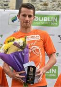 20 July 2014; Paddy Hamilton, winner of the Men's  Fingal 10K - SSE Airtricity Dublin Race Series 2014. Fingal 10K - SSE Airtricity Dublin Race Series 2014. Swords, Co. Dublin. Picture credit: David Maher / SPORTSFILE