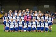 20 July 2014; Waterford Squad. All-Ireland U14 'B' Ladies Football Championship Final, Galway v Waterford, MacDonagh Park, Nenagh, Co. Tipperary. Picture credit: Matt Browne / SPORTSFILE