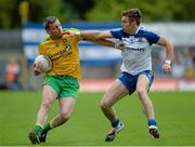 20 July 2014; Christy Toye, Donegal, in action against Fintan Kelly, Monaghan. Ulster GAA Football Senior Championship Final, Donegal v Monaghan, St Tiernach's Park, Clones, Co. Monaghan. Picture credit: Oliver McVeigh / SPORTSFILE
