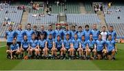 20 July 2014; The Dublin squad. Electric Ireland Leinster GAA Football Minor Championship Final, Kildare v Dublin, Croke Park, Dublin. Picture credit: Dáire Brennan / SPORTSFILE