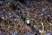 20 July 2014; Meath supporters, in the Hogan Stand, leave the game early. Leinster GAA Football Senior Championship Final, Dublin v Meath, Croke Park, Dublin. Picture credit: Ray McManus / SPORTSFILE