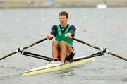 24 August 2006; Sean Jacob, Ireland, in action during the Men's single sculls semi-final, C/D final, at the 2006 World Rowing Championships. Dorney Lake, Eton, England. Picture credit; David Maher / SPORTSFILE