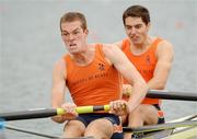 24 August 2006; Mitchel Steenman, left, and Olaf Van Andel, Holland, in action during the Men's Pairs, C Final, at the 2006 World Rowing Championships. Dorney Lake, Eton, England. Picture credit; David Maher / SPORTSFILE