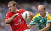 27 August 2006; Paddy Keenan, Louth, in action against Francis Holohan, Leitrim. Tommy Murphy Cup Final, Louth v Leitrim, Croke Park, Dublin. Picture credit; Brian Lawless / SPORTSFILE