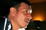 29 August 2006; Northern Ireland manager Lawrie Sanchez speaking during a press conference. Hilton Hotel, Templepatrick, Co. Antrim. Picture credit: Oliver McVeigh / SPORTSFILE