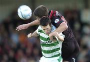 29 August 2006; Tadhg Purcell, Shamrock Rovers, in action against Jason McGuinness, Bohemians. FAI Carlsberg Cup, 3rd Round Replay, Bohemians v Shamrock Rovers, Dalymount Park, Dublin. Picture credit; Brian Lawless / SPORTSFILE