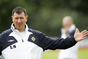 30 August 2006; Northern Ireland manager Lawrie Sanchez during squad training. Newforge Country Club, Belfast, Co. Antrim. Picture credit: Oliver McVeigh / SPORTSFILE