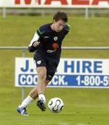 30 August 2006; Sean St Ledger in action during Republic of Ireland squad training. Malahide FC, Malahide, Dublin. Picture credit: Pat Murphy / SPORTSFILE