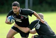 30 August 2006; Kieran Campbell during Ulster rugby squad training. Newforge Country Club, Belfast, Co. Antrim. Picture credit: Oliver McVeigh / SPORTSFILE