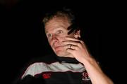 30 August 2006; Ulster Rugby Director of coaching Mark McCall during a press conference. Newforge Country Club, Belfast, Co. Antrim. Picture credit: Oliver McVeigh / SPORTSFILE