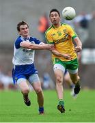 20 July 2014; Rory Kavanagh, Donegal, in action against Dessie Mone, Monaghan. Ulster GAA Football Senior Championship Final, Donegal v Monaghan, St Tiernach's Park, Clones, Co. Monaghan. Photo by Sportsfile