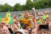 20 July 2014; A  Donegal supporter after the game. Ulster GAA Football Senior Championship Final, Donegal v Monaghan, St Tiernach's Park, Clones, Co. Monaghan. Picture credit: Oliver McVeigh / SPORTSFILE